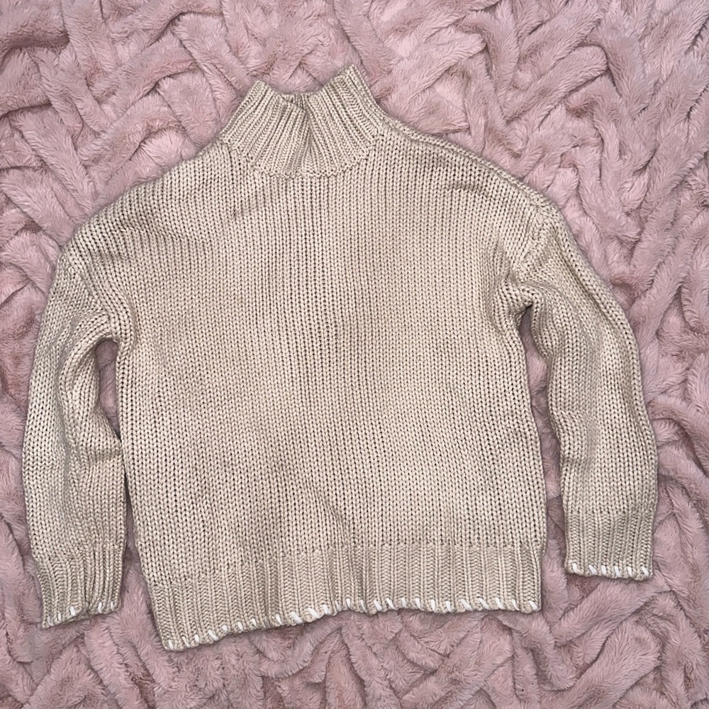 High Neck Knitted Sweater